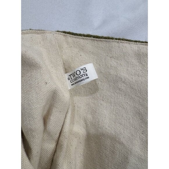 Two’s Company Wool Multicolor striped large tote bag - Picture 11 of 14